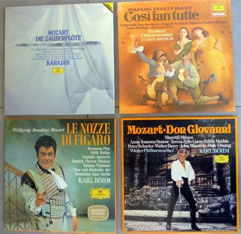 Mozart operas - 4 boxes on Deutsche Grammophon - a total of - Catawiki