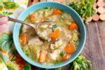 Instant Pot Chicken Rice Soup - Simply Happy Foodie