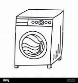 Free Coloring Pages Washer And Dryer sketch template