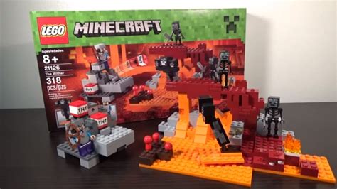 LEGO Minecraft The Wither Review - Set 21126 - YouTube