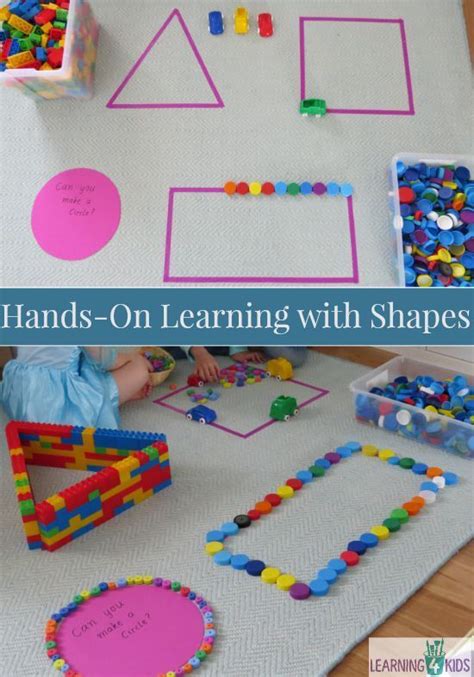 Hands On Learning Shapes Activities | Learning shapes activities ...