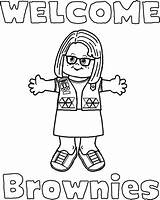 Girl Scout Brownie Coloring Pages sketch template