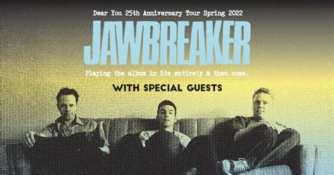 伝説のバンド、Jawbreakerが名作『Dear You』の発売25周年ツアーを行うことが明らかに | PUNKLOID