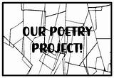 OUR POETRY PROJECT Poetry Month Activity Coloring Pages sketch template