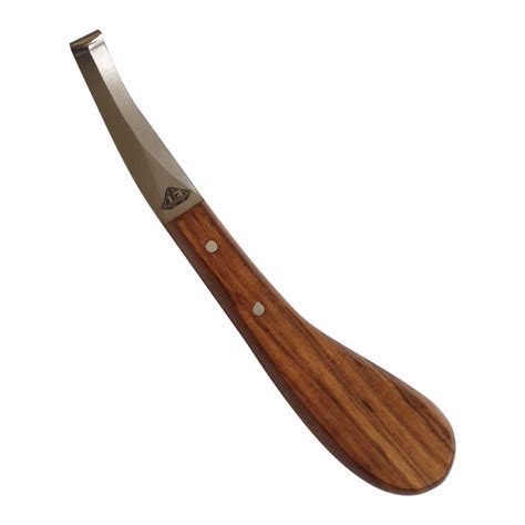 Hoof Knife SharpCUT Steel Blade Wood Handle Trimmer