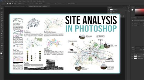 Architecture Site Analysis Presentation Guide | Photoshop Tutorial | Photoshop Tutes