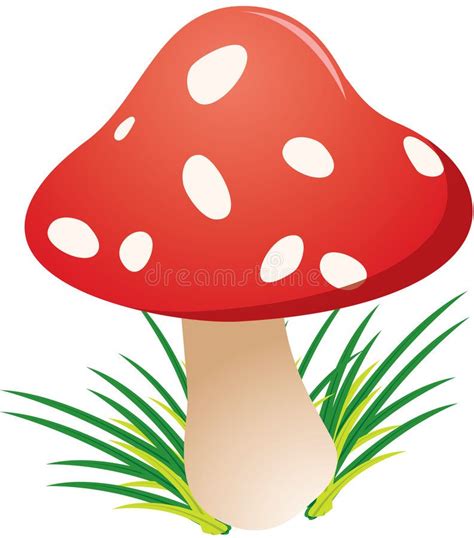 Funky toadstool. Illustration of a colorful toadstool , #Aff, # ...