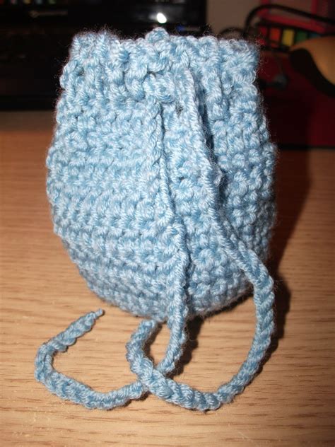 Kadi2tog ♥: Crochet drawstring pouch pattern