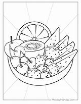 23 Fruit Coloring Pages Free PDF Printables sketch template