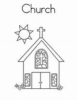 Church Coloring Pages – Printable FREE sketch template