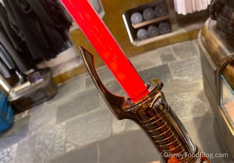 The Count Dooku Legacy Lightsaber Finally Arrives in Disney World! | the disney food blog