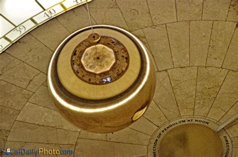 Foucault Pendulum in the Griffith Observatory Rotunda | Southern California Daily Photo