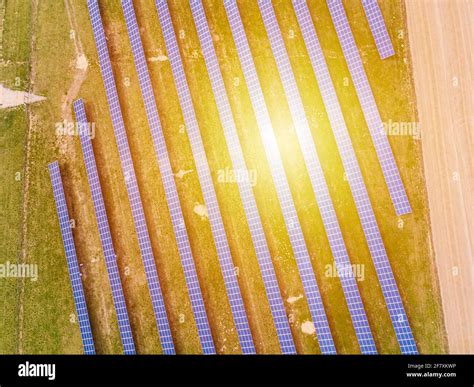 Solar power plant aerial hi-res stock photography and images - Alamy