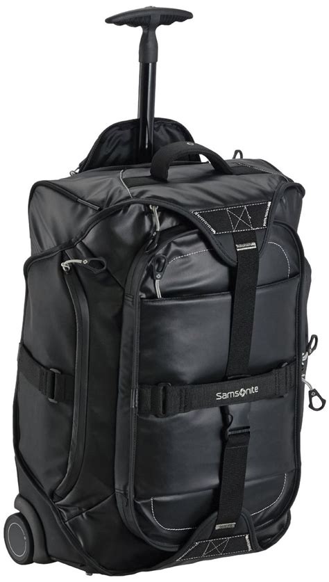 Samsonite Paradiver Duffle On Wheels 55CM Backpack -Black - IATA Cabin ...