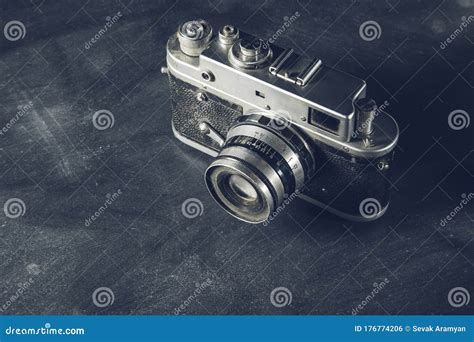 Old Camera and Lens for Photography Art Stock Photo - Image of lens ...