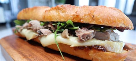 Duck Confit Baguette | Maple Leaf Farms