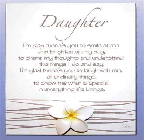 Daughter Poems | Daughter Sentimental Splosh Poem - For Her - Gorgeous ...