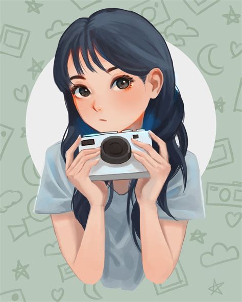 ArtStation - Girl with camera