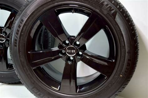 19″ LAND RANGE ROVER VELAR EVOQUE OEM FACTORY WHEELS RIMS GLOSS BLACK 5X108 Tires – Factory ...