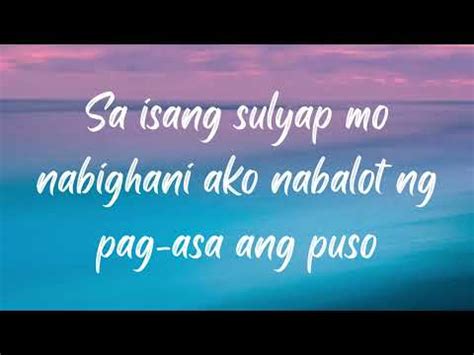 Sa Isang Sulyap Mo by Myrus LYRICS - YouTube