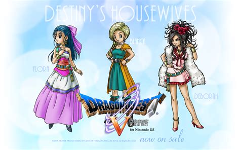 Dragon Quest V: Destiny's Maidens - Free HD Wallpaper