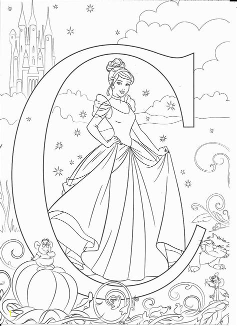 Coloring Pages Disney Princess Pdf | divyajanan