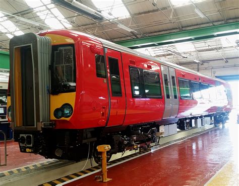 First Gatwick Express Class 387-2 car undergoing testing