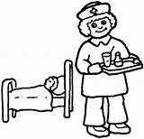Nurse Coloring Page sketch template