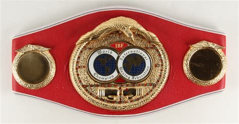 Mike Tyson Signed IBF Heavyweight Championship Belt (JSA Hologram) | Pristine Auction