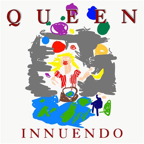 Innuendo album cover made by me : r/queen