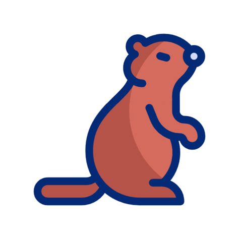 Groundhog Animated Icon | Free animals Animated Icon