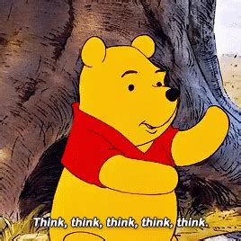 Winnie The Pooh Think GIFs | Tenor