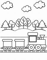 Trains Coloring Pages Boys PDF Printables  sketch template