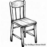 Chair Coloring Pages  Free & Printable sketch template