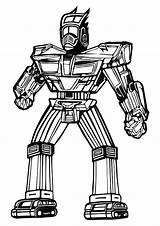 Transformer Coloring Pages sketch template