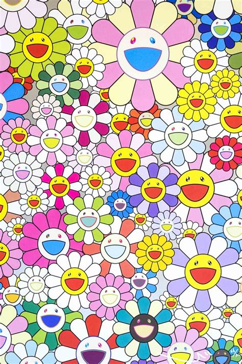 Takashi Murakami Flower Smile SOLD - The Whisper Gallery | Murakami ...