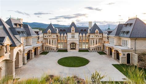 21,000 Square Foot Newly Built Limestone Mega Mansion In Evergreen, CO | Homes of the Rich