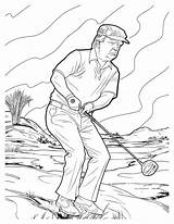 Golf Coloring Pages Fun Designs For Kids And Adults sketch template