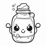 Water Bottle Coloring Pages sketch template