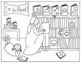 Library Colouring Pages Sketch Coloring Page sketch template