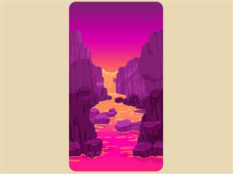 Volcano Background by Dicky Jiang - 蔣世基 on Dribbble