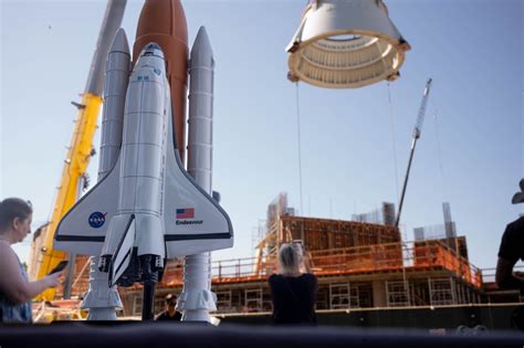 Shuttle Endeavour gets to be the first shuttle flipped vertically, without NASA – Daily News