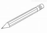 A Picture Of Pencil Coloring Sheet sketch template