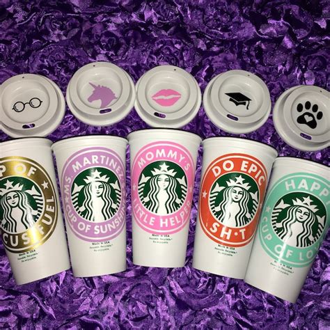 Starbucks Personalised Travel Mug - Etsy
