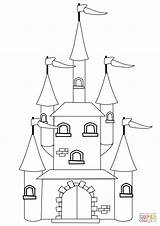 Fairytale Castle coloring Page Coloring whitesbelfast  Printable sketch template