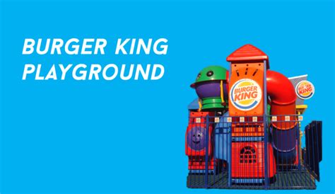 Burger King Playground 90s - BK MENU BK MENU