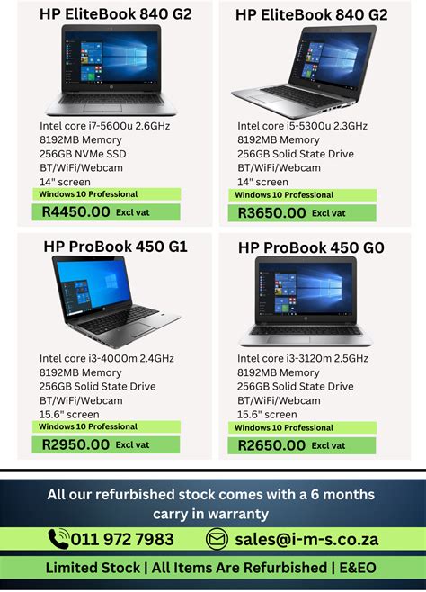 Refurbished HP Laptops