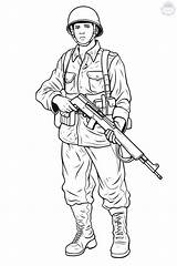 Soldado Para Colorir  De 30 Desenhos Imprimir E Pintar sketch template