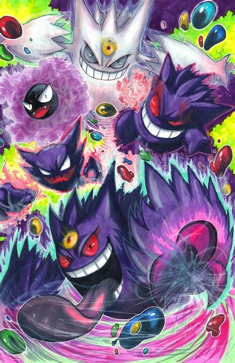 Gengar Evolución | Tatuajes pokemon, Dibujos de pokemon, Arte pokemon