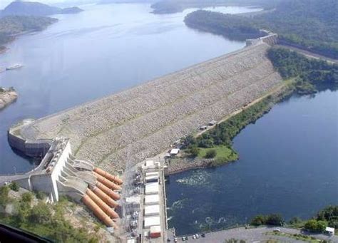 The Akosombo Dam - viewGhana